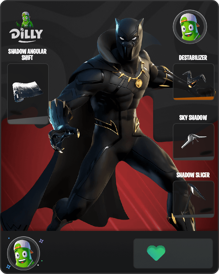 Black Panther Fortnite combo