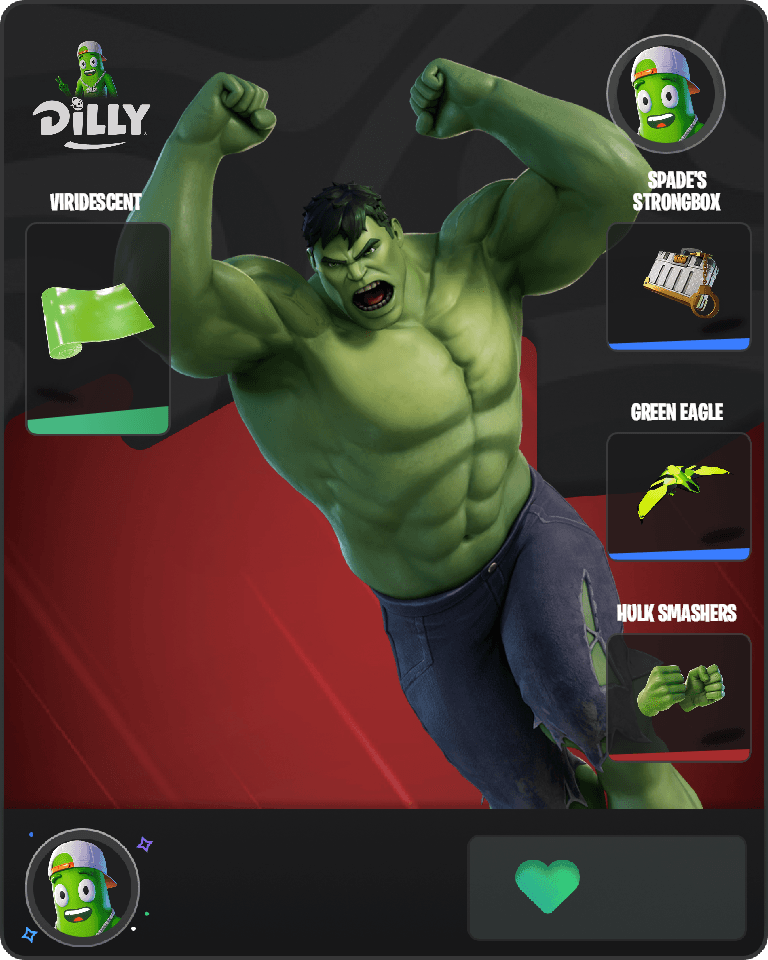 Hulk Fortnite combo
