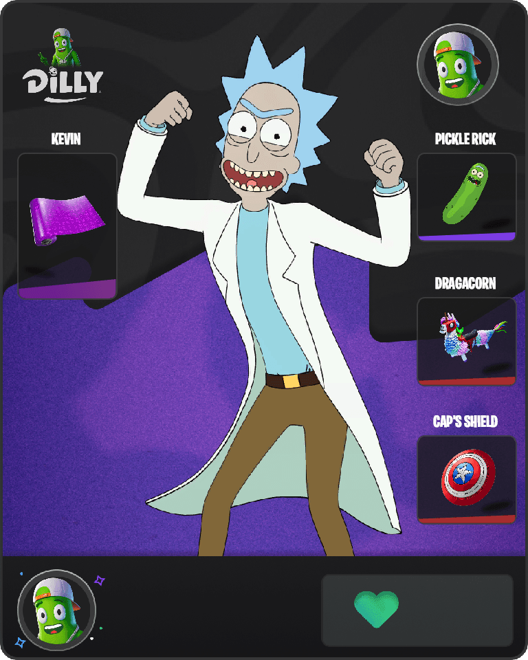 Rick Sanchez Fortnite combo