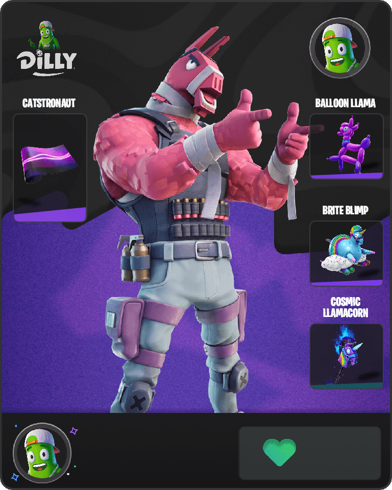 Lt. John Llama Fortnite combo