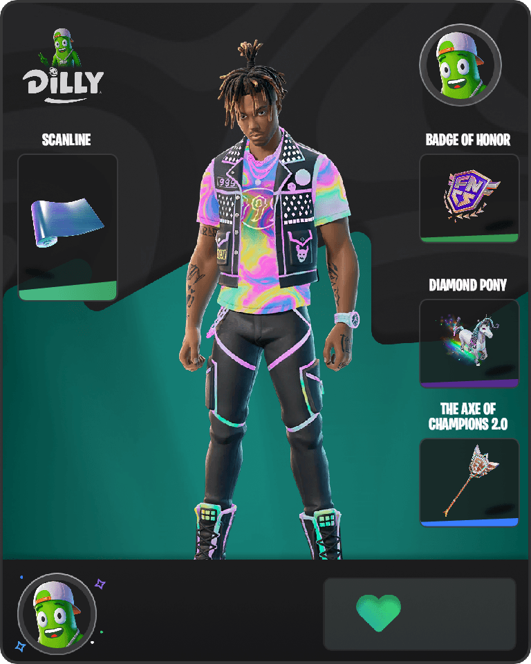 Juice WRLD Fortnite combo