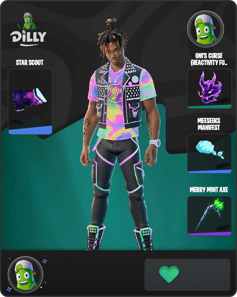 Juice WRLD Fortnite combo