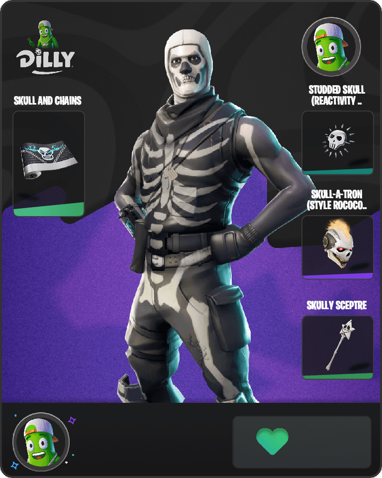 Skull Trooper Fortnite combo