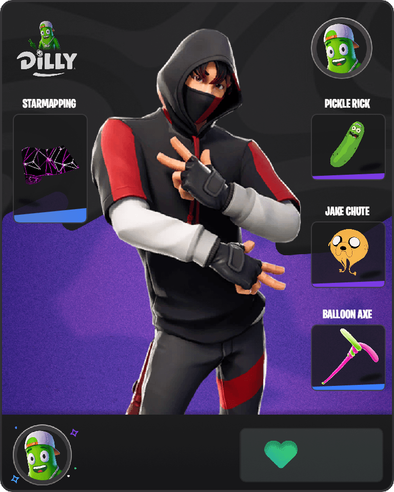 IKONIK Fortnite combo