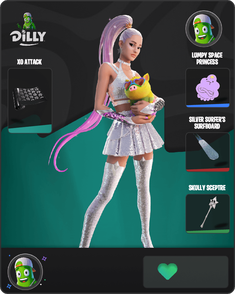 Ariana Grande Fortnite combo