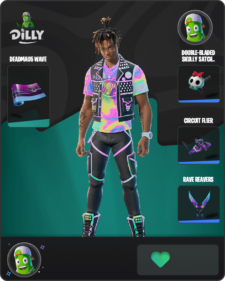 Juice WRLD Fortnite combo