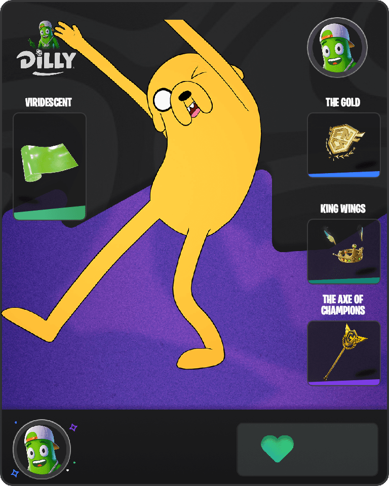 Jake the Dog Fortnite combo