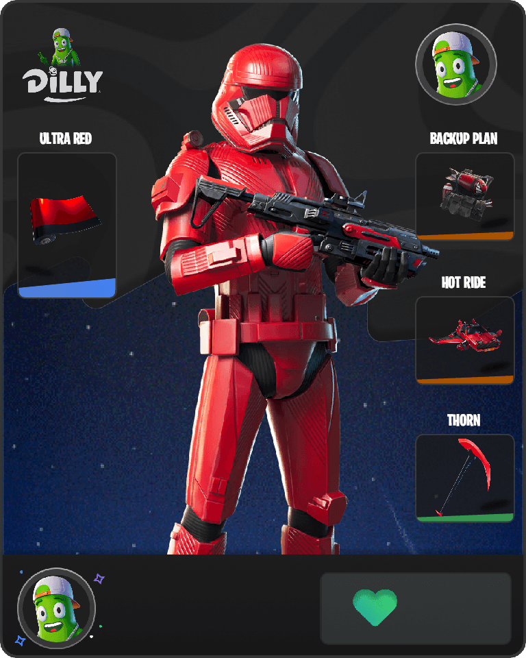 Sith Trooper Fortnite combo