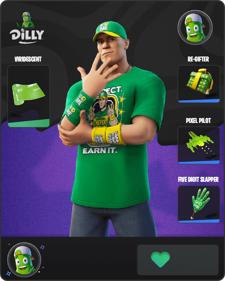 John Cena Fortnite combo