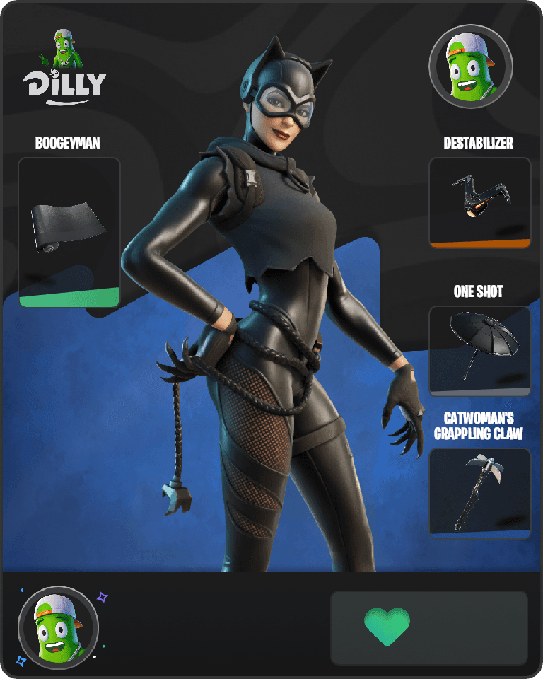 Catwoman Zero Fortnite combo