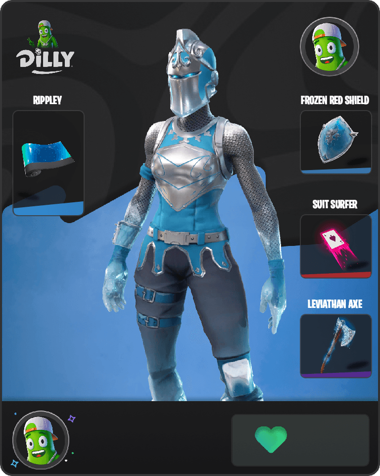 Frozen Red Knight Fortnite combo