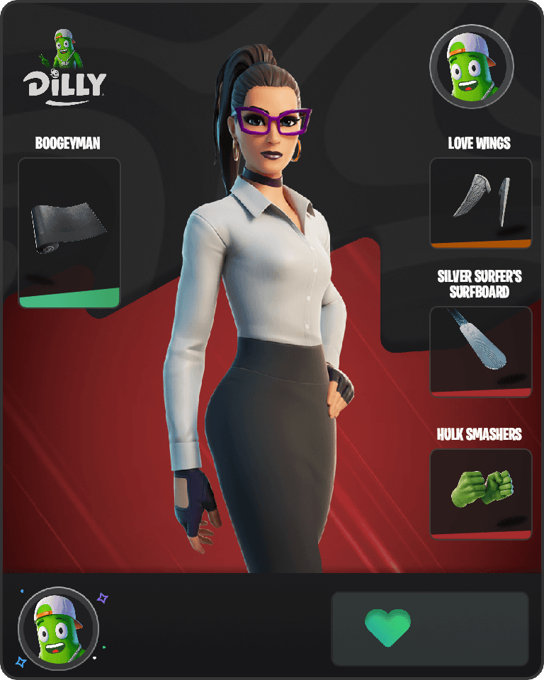 Jennifer Walters Fortnite combo