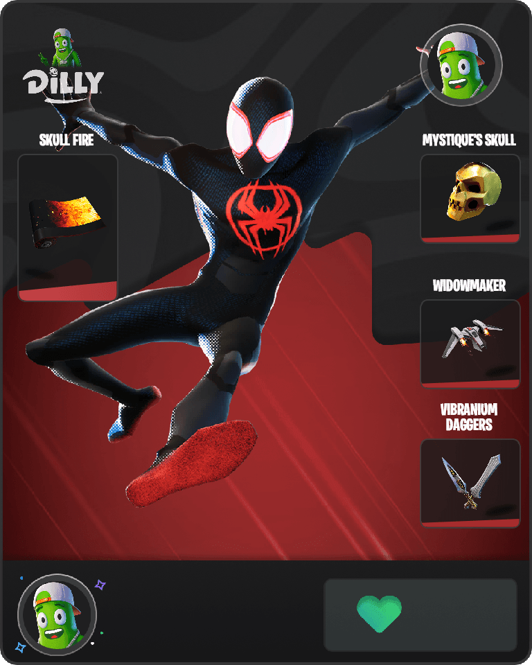 Spider-Man (Miles Morales) Fortnite combo