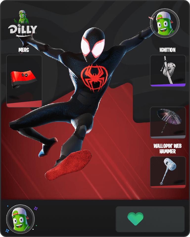 Spider-Man (Miles Morales) Fortnite combo