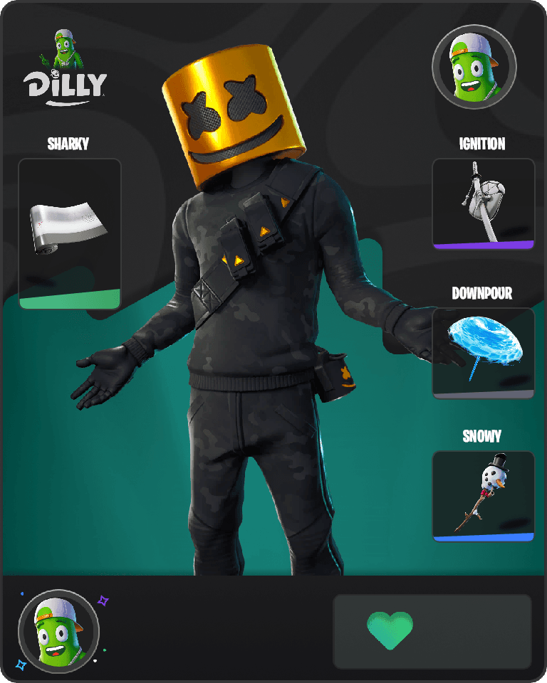 Marshmello Fortnite combo