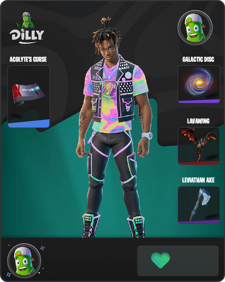 Juice WRLD Fortnite combo