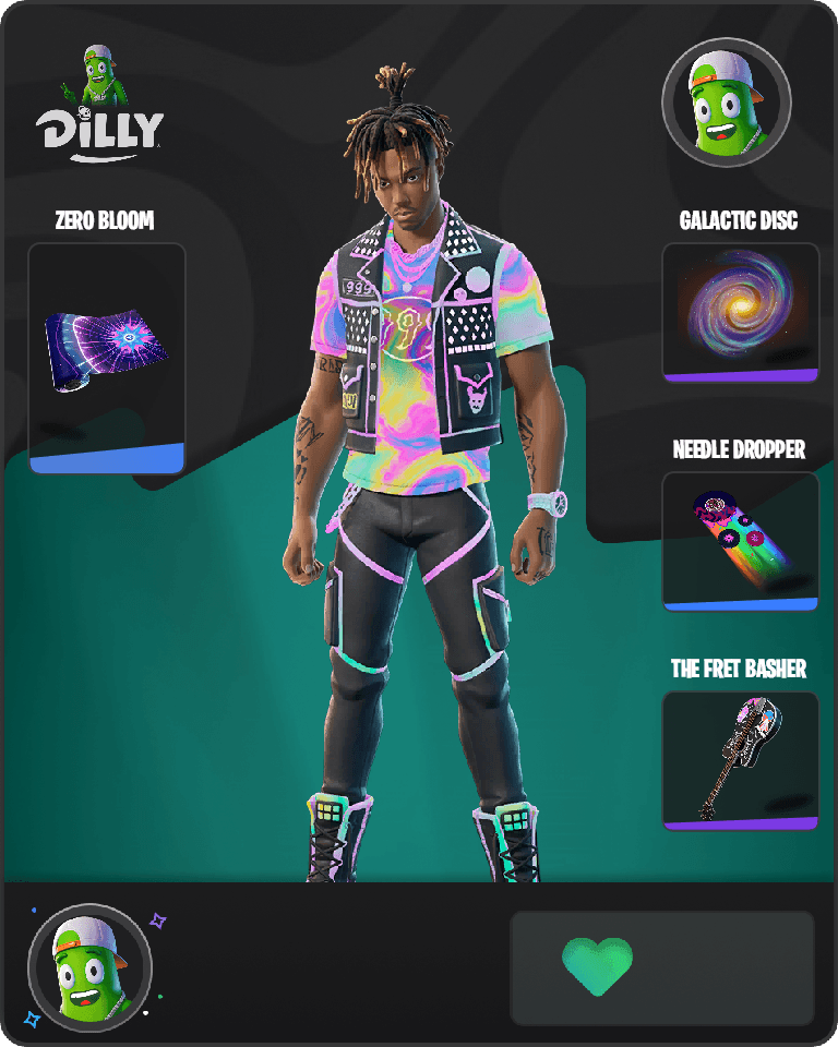 Juice WRLD Fortnite combo