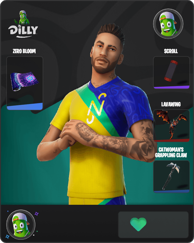 Neymar Jr Fortnite combo