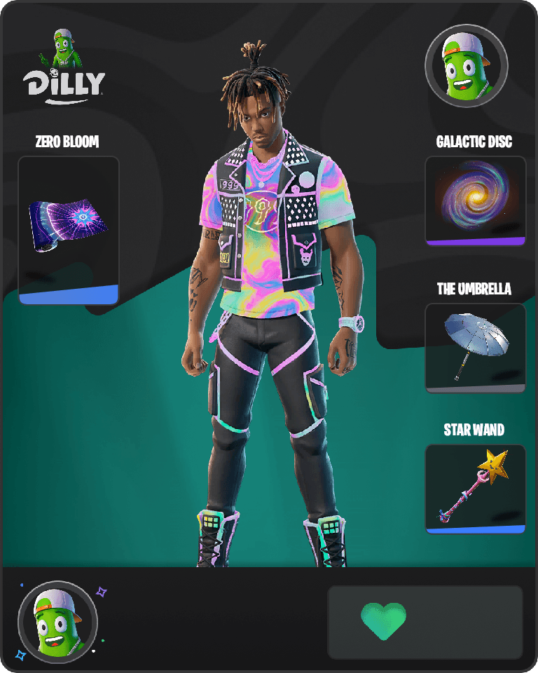 Juice WRLD Fortnite combo