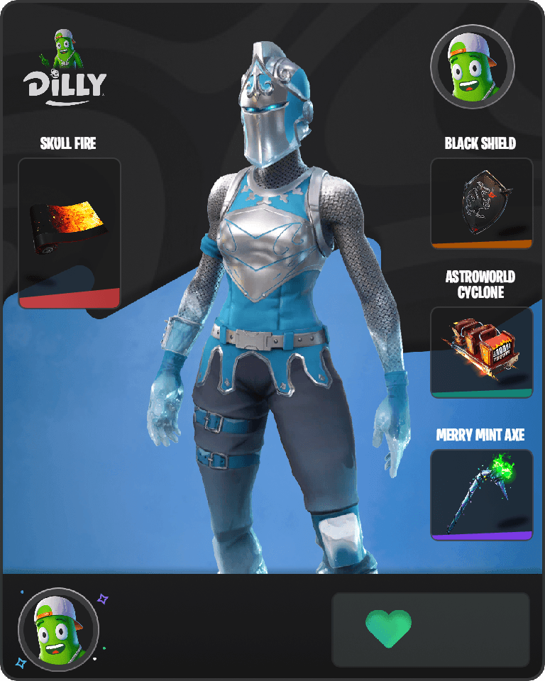 Frozen Red Knight Fortnite combo