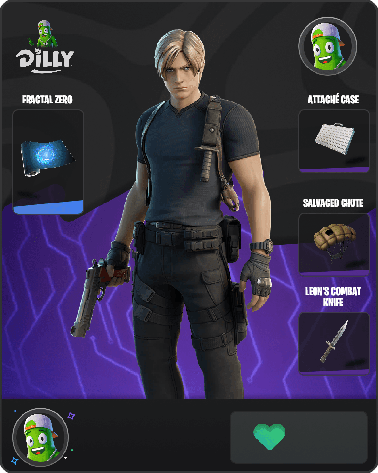 Leon S. Kennedy Fortnite combo