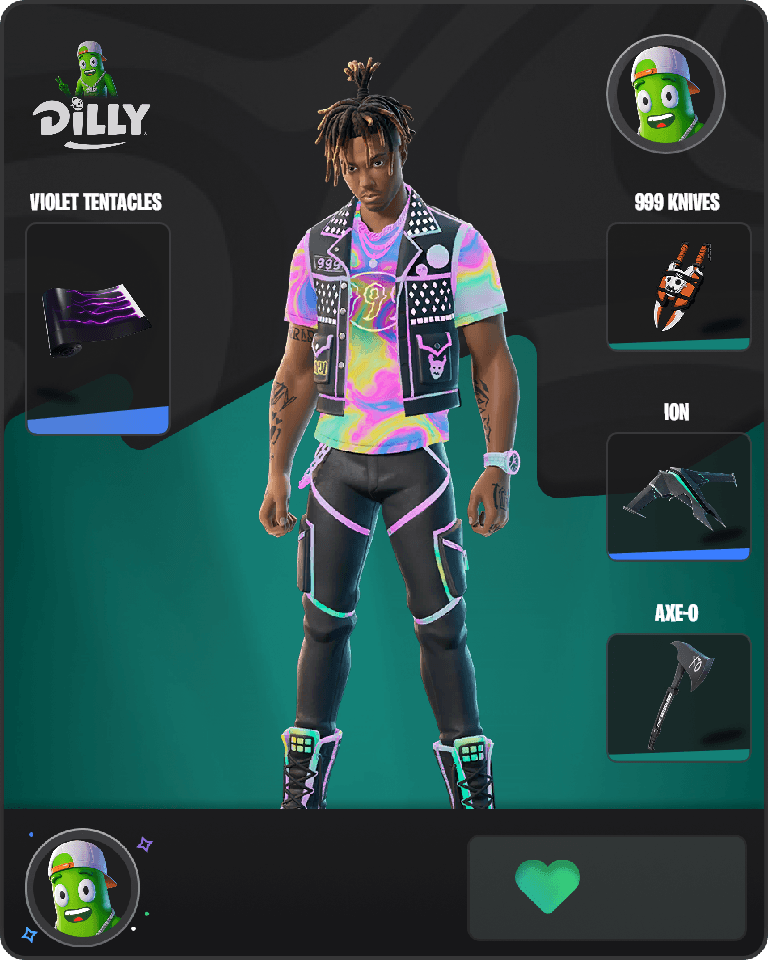 Juice WRLD Fortnite combo