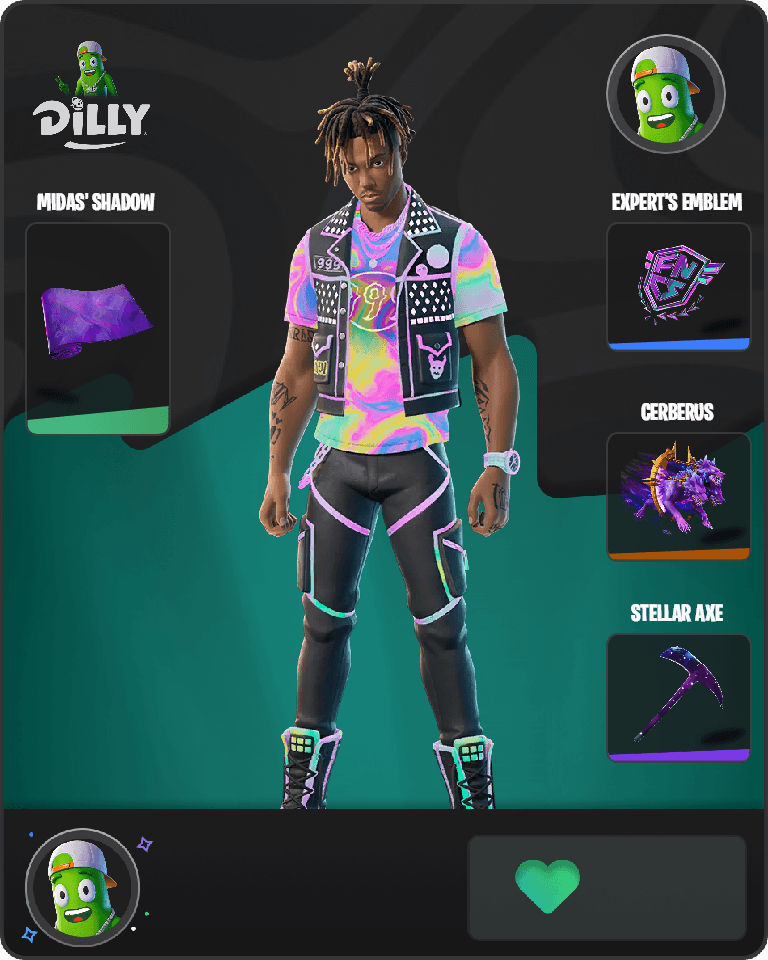 Juice WRLD Fortnite combo