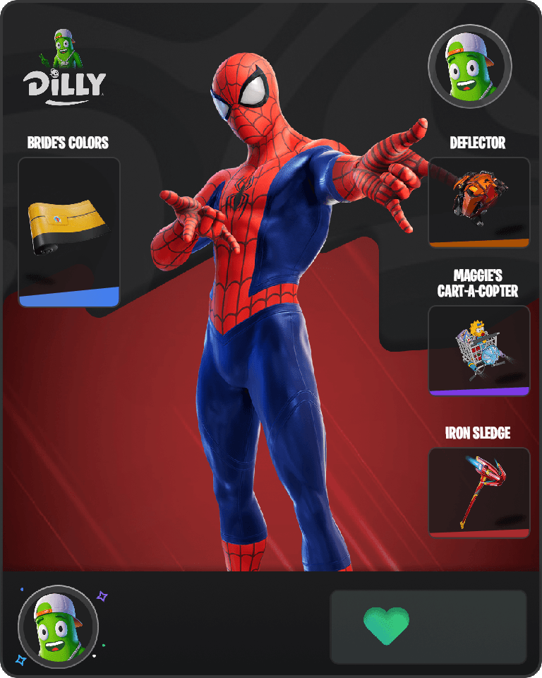 Spider-Man Fortnite combo