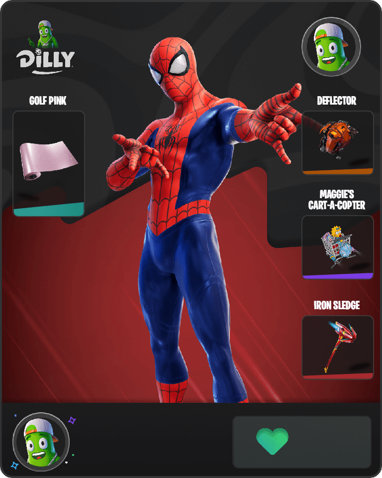 Spider-Man Fortnite combo