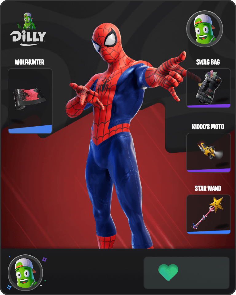 Spider-Man Fortnite combo