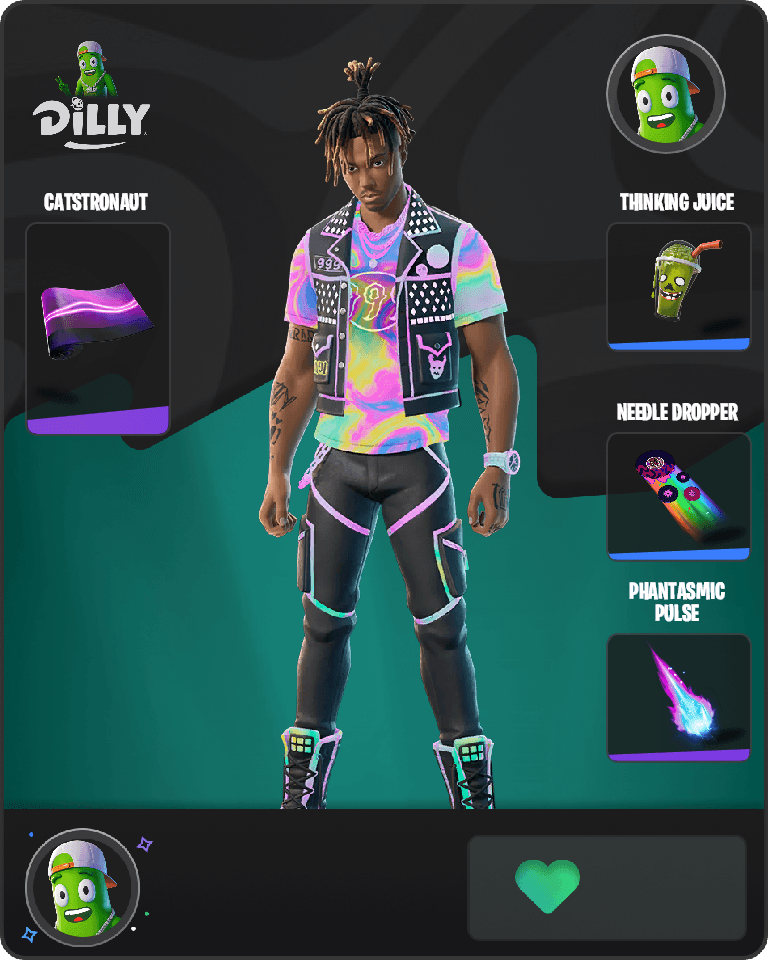 Juice WRLD Fortnite combo