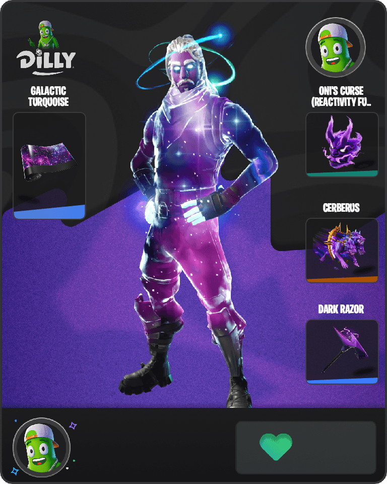 Galaxy Fortnite combo