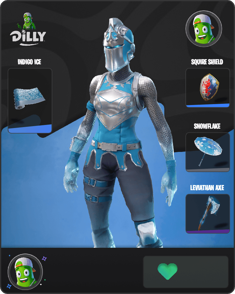 Frozen Red Knight Fortnite combo