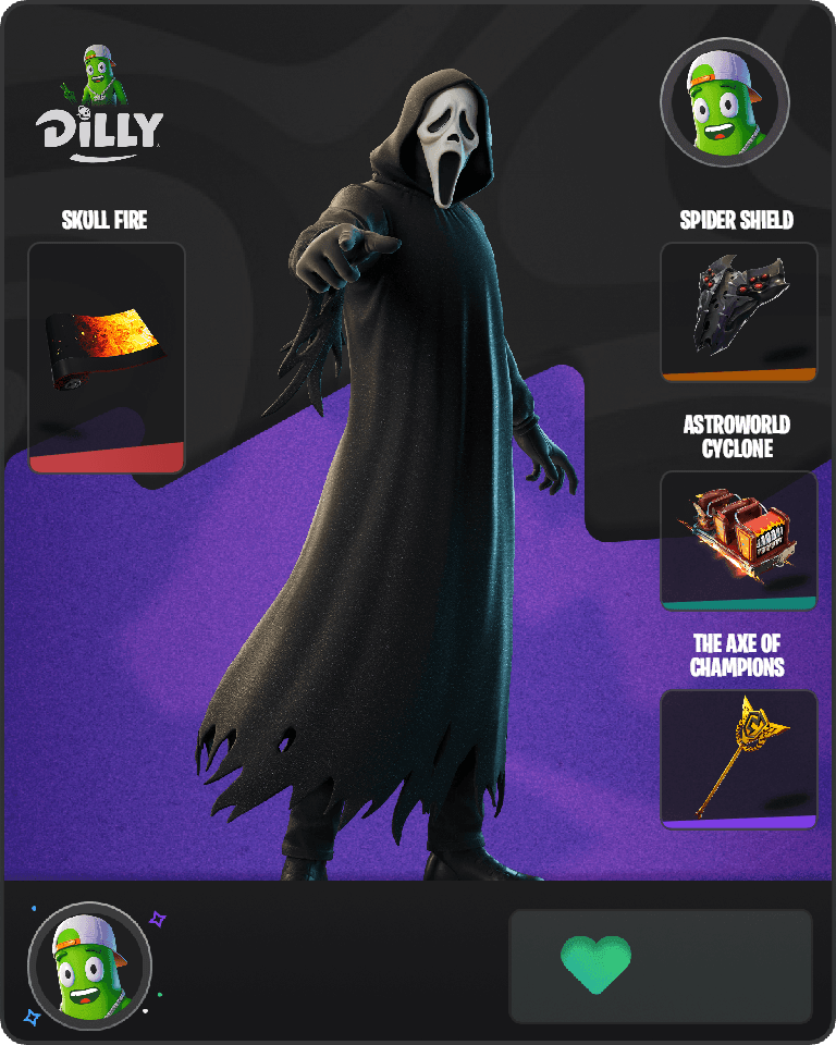 Ghostface Fortnite combo