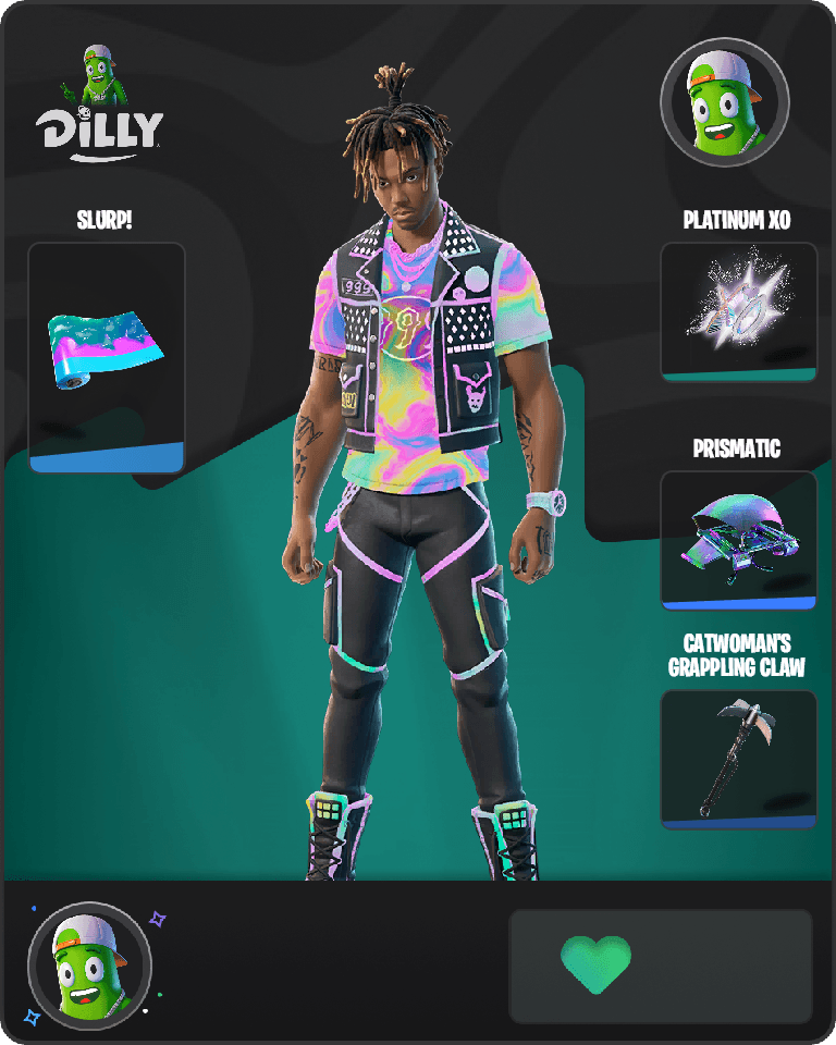 Juice WRLD Fortnite combo