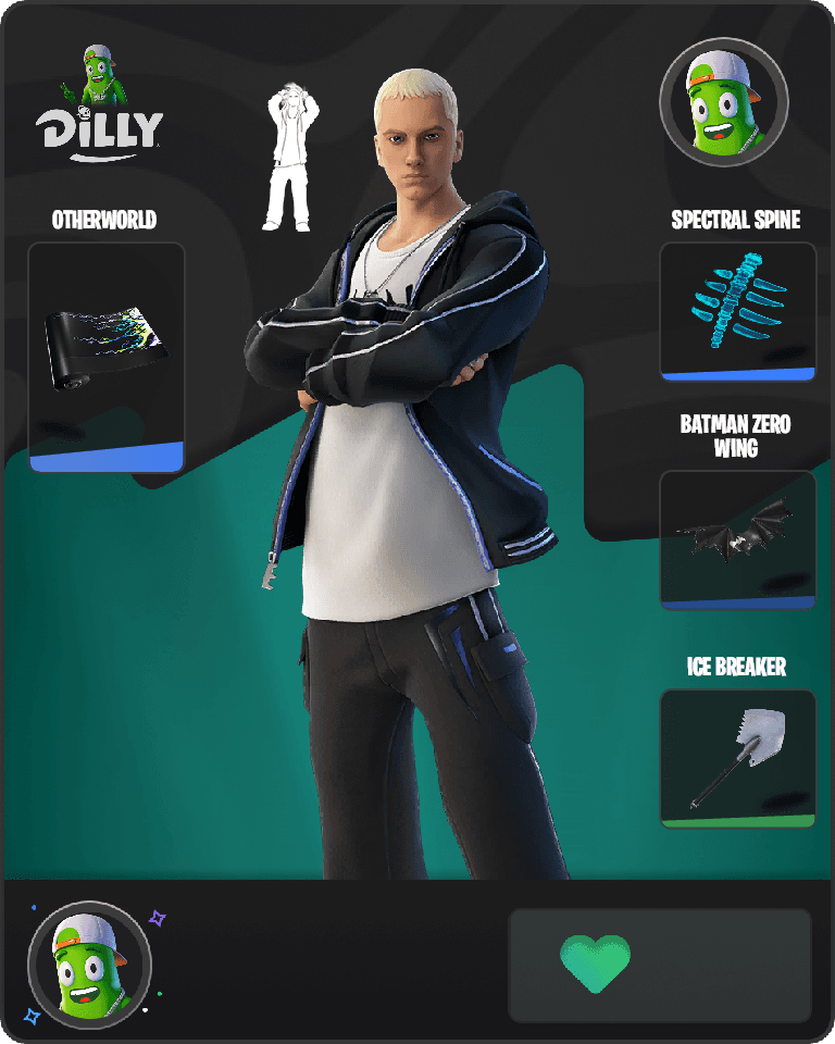 Slim Shady Fortnite combo