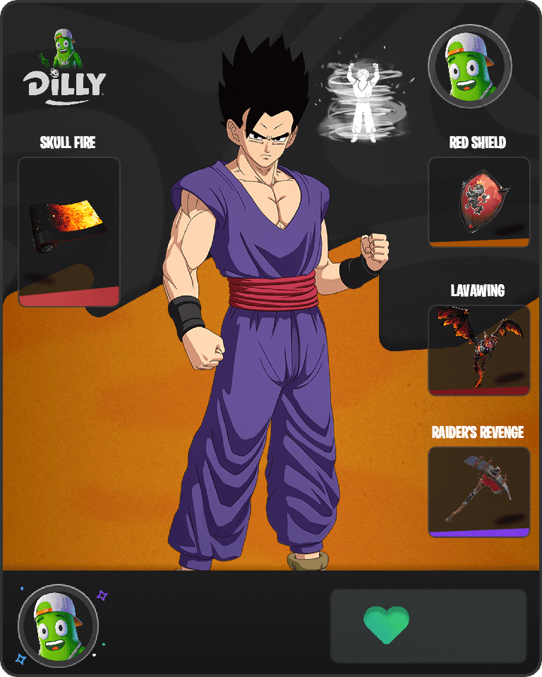 Son Gohan Fortnite combo