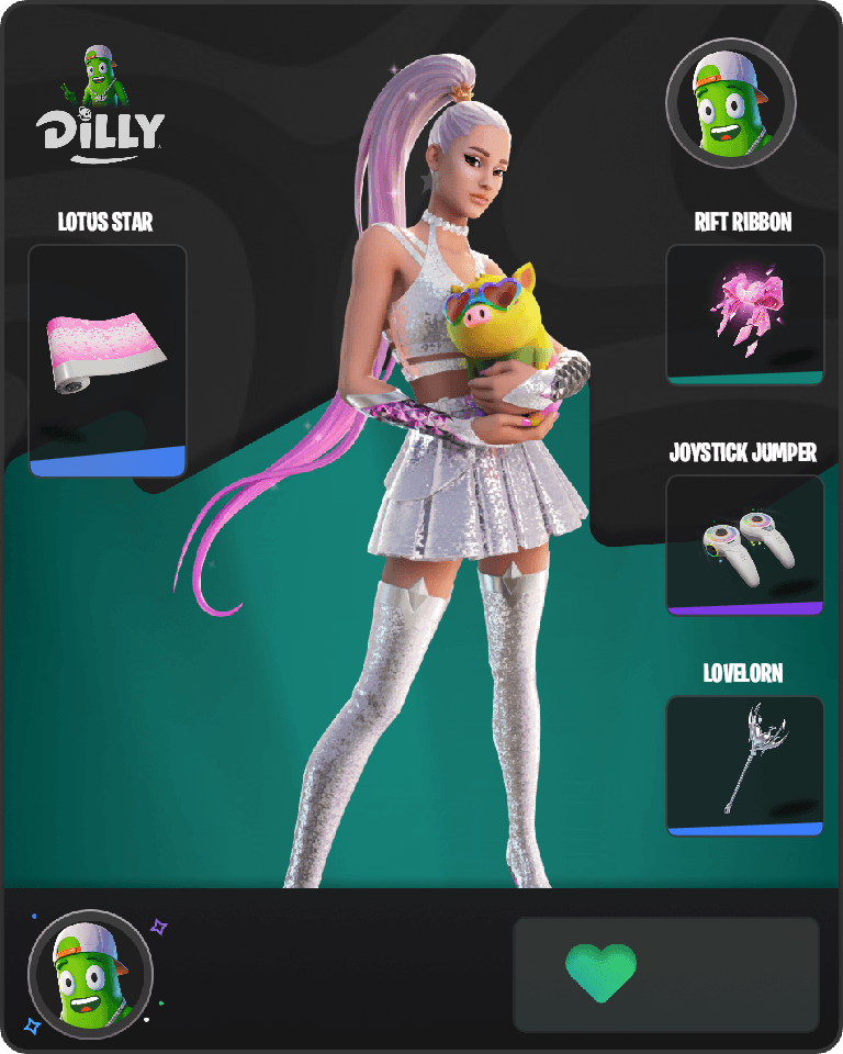 Ariana Grande Fortnite combo