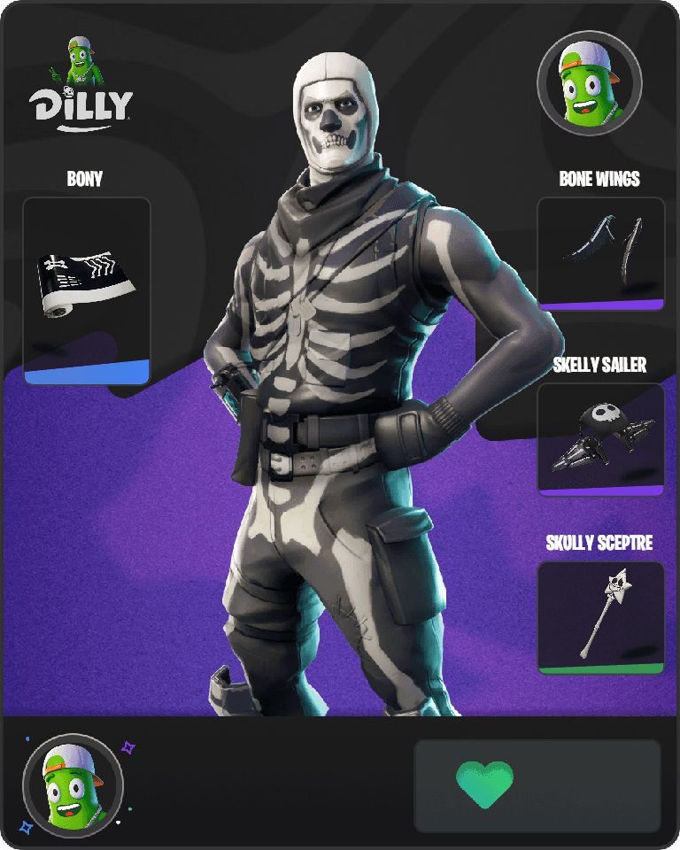Skull Trooper Fortnite combo