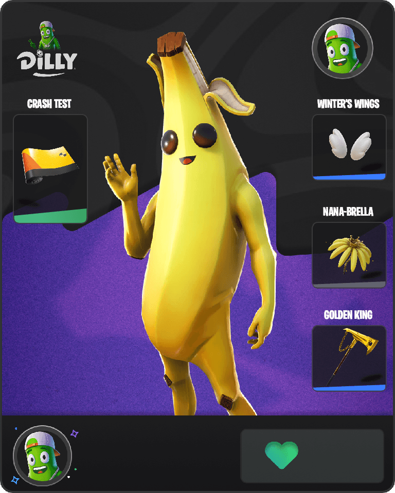 Peely Fortnite combo