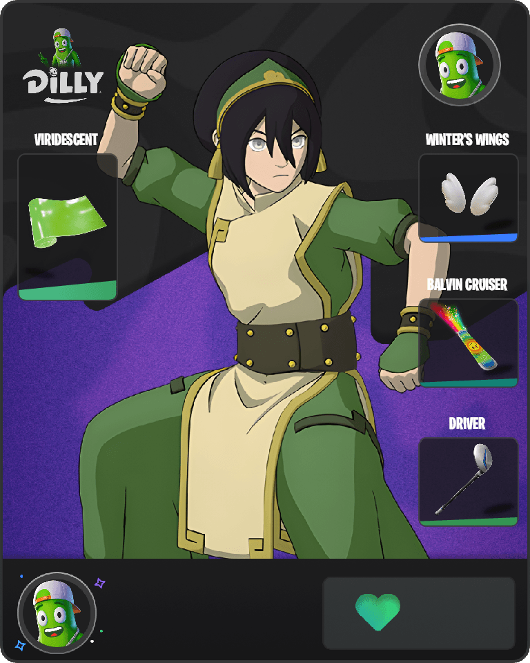 Toph Beifong Fortnite combo