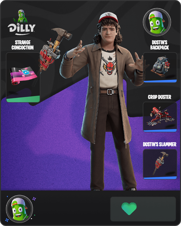 Dustin Henderson Fortnite combo