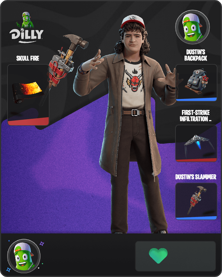 Dustin Henderson Fortnite combo