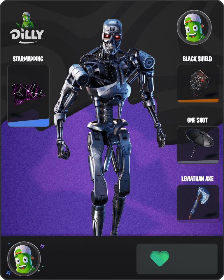 T-800 Fortnite combo