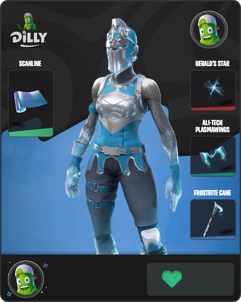 Frozen Red Knight Fortnite combo