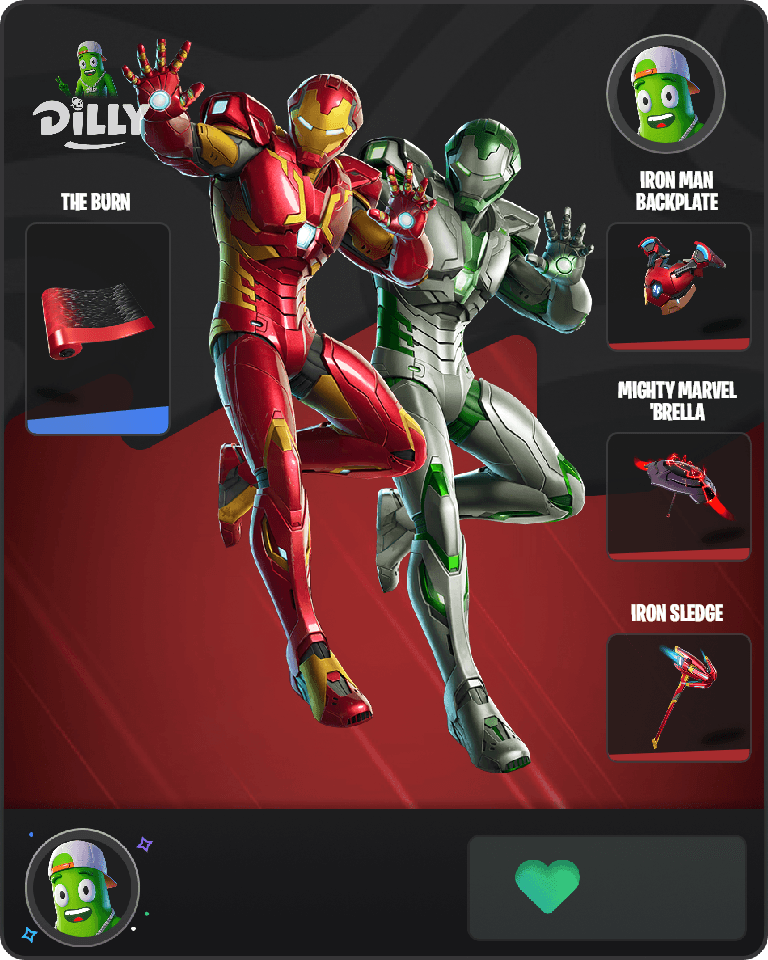 Iron Man Fortnite combo