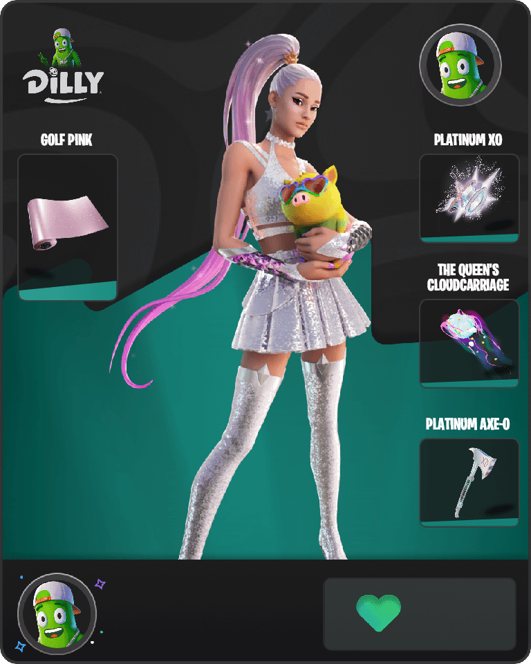 Ariana Grande Fortnite combo