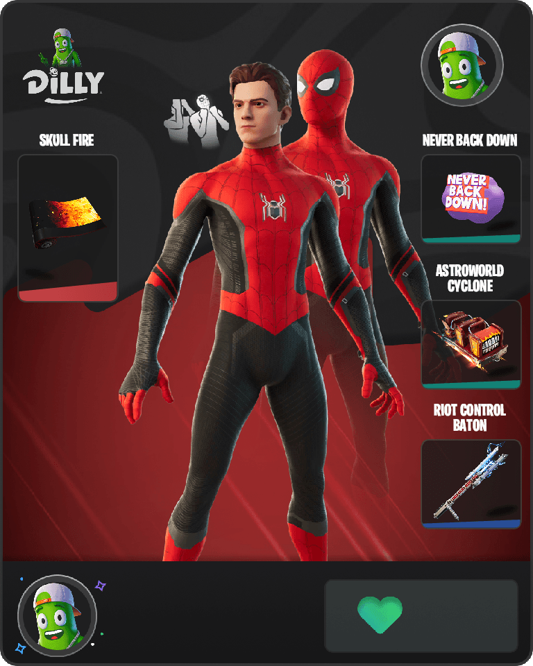 Spider-Man (No Way Home) Fortnite combo