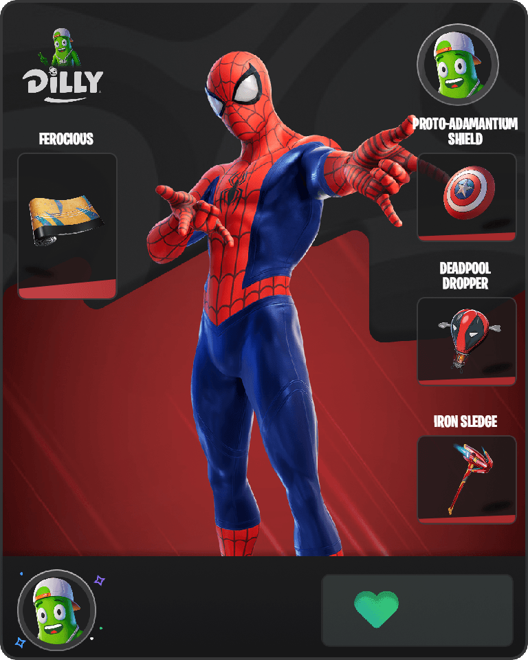 Spider-Man Fortnite combo