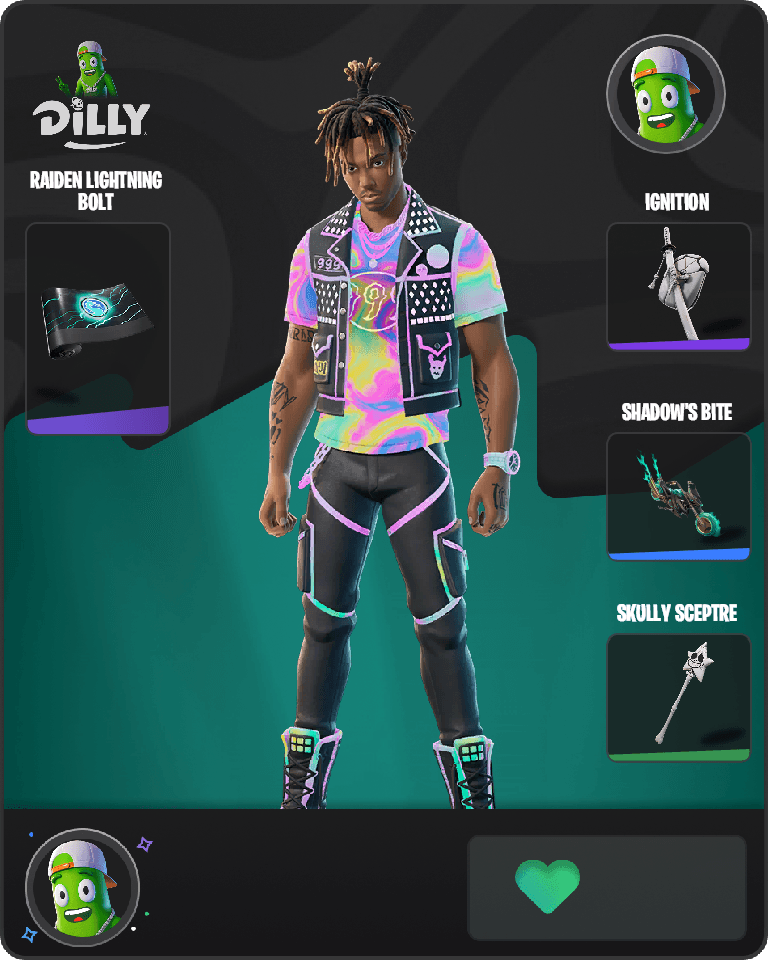 Juice WRLD Fortnite combo